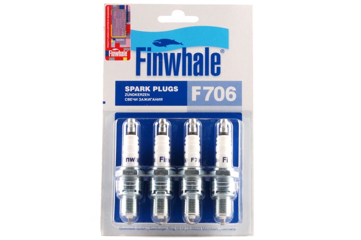 Свеча зажигания ГАЗ (дв 406) блистер Finwhale