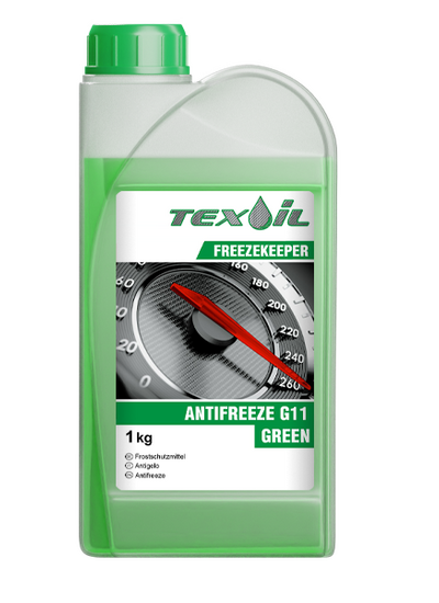 Антифриз зеленый Freezekeeper Green G11 (-40 C) (1кг) (12шт) Аналог FELIX, SINTEC