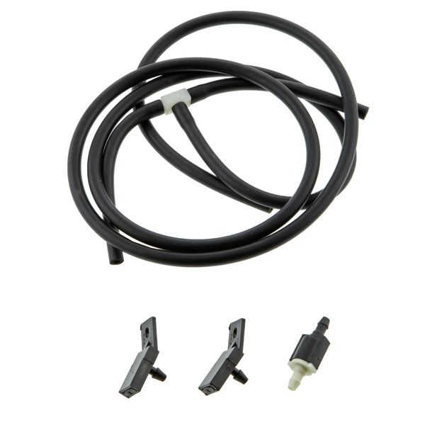 Ремкомплект стеклоомывателя переднего Ваз 2110 (трубки, тройник, форсунки, обратный клапан) РемКом