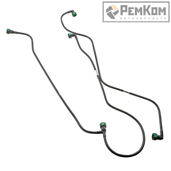 Комплект торливных трубок Ваз 2110, 2112, 2170 (комплект 2шт) РемКом