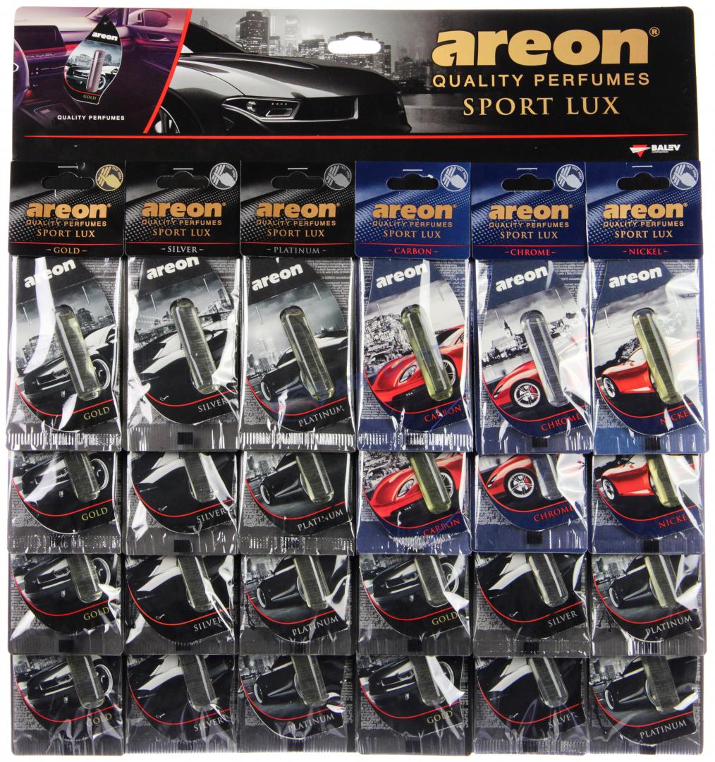 Ароматизатор картоный гель Sport lux (плакат) Areon