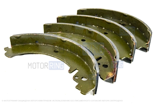 Колодка задняя тормозная Ваз 2101-2107 Начало