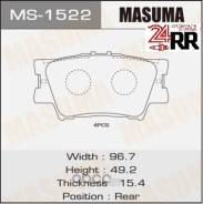 Колодка тормозная задняя Toyota Rav4, Camry 6- MASUMA Япония