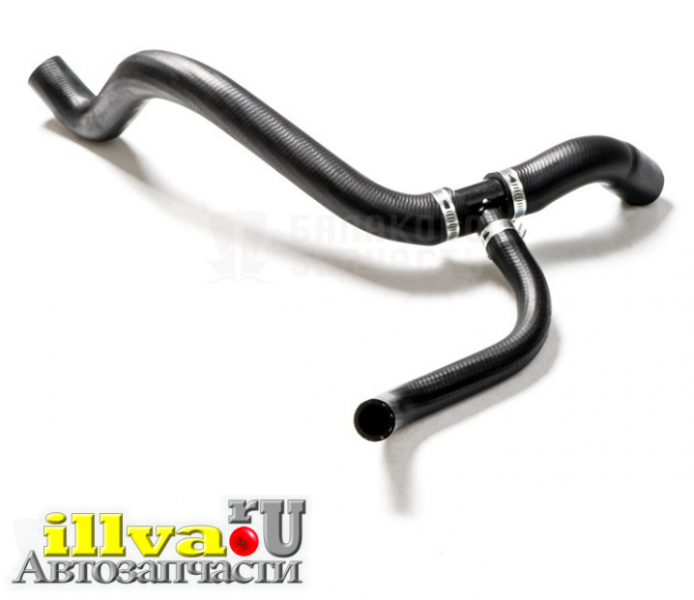 Патрубок радиатора с хамутами Ваз 1118 АБПА