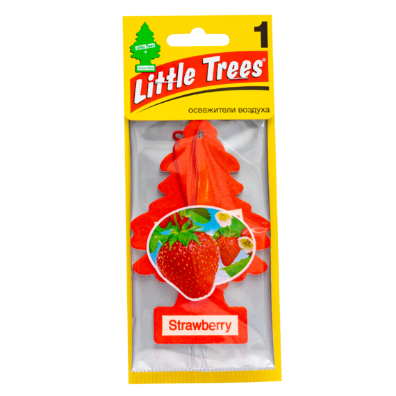 Ароматизатор елочка клубника (Strawberry) Little Trees