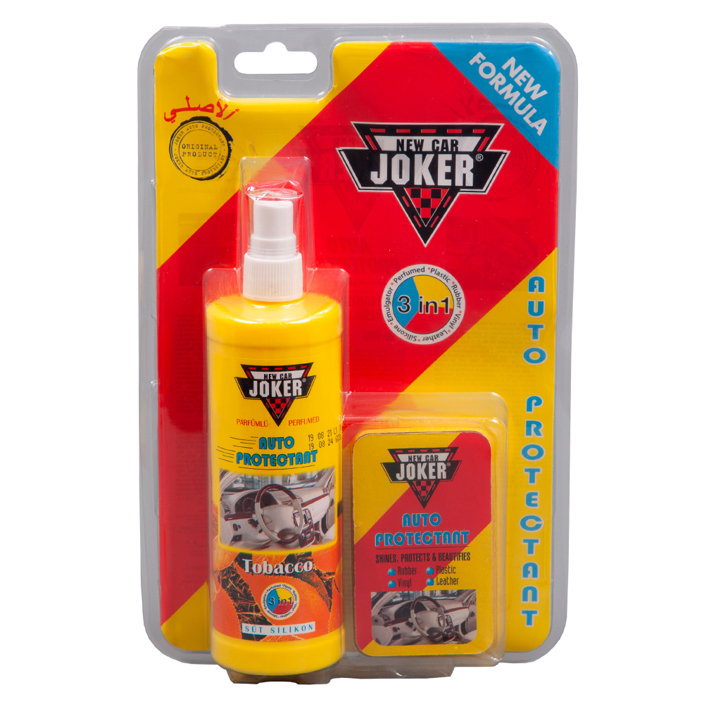Полироль пластика с губкой (250мл) JOKER ABRO