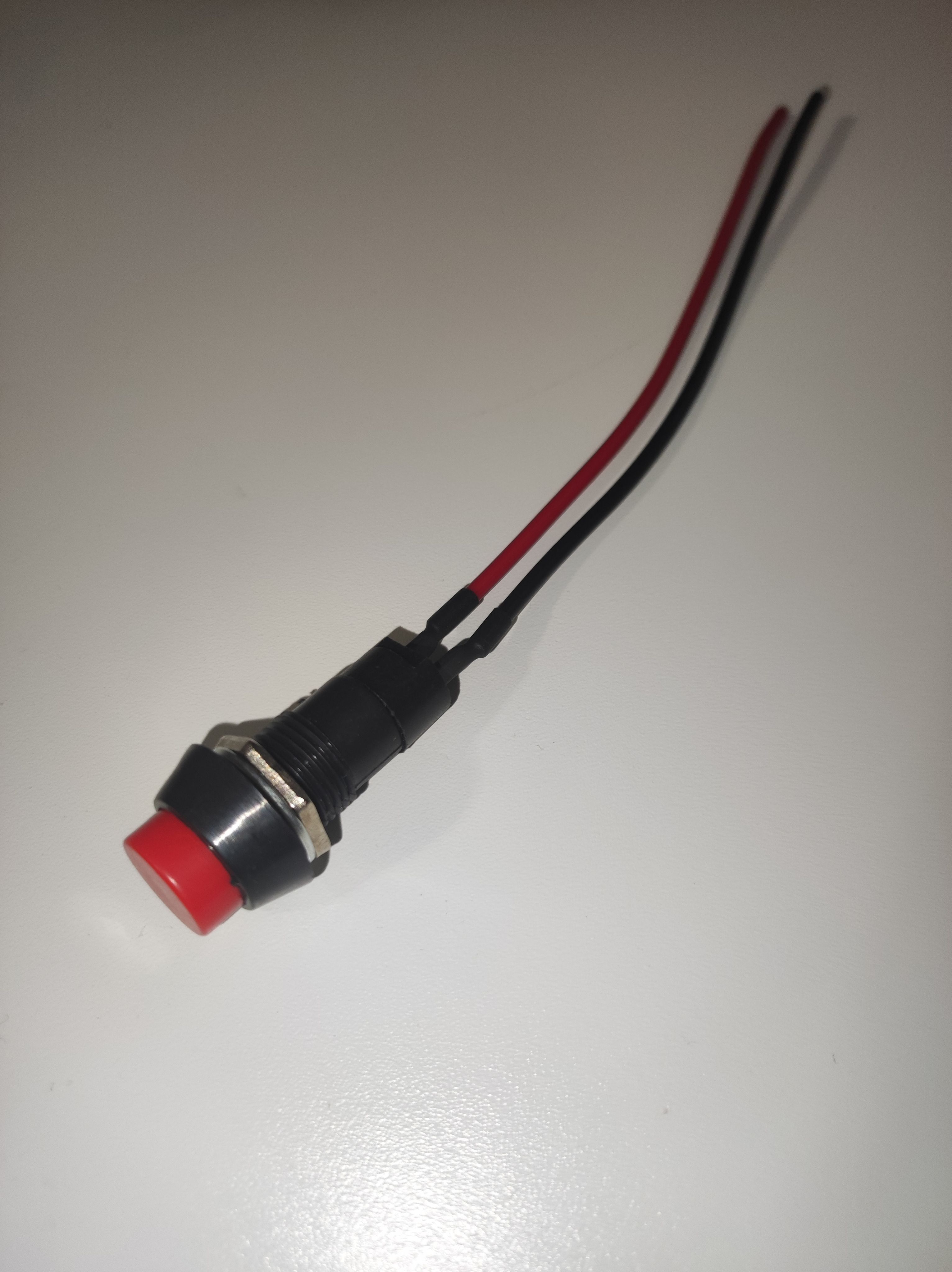 Кнопка с проводом круглая Тольятти