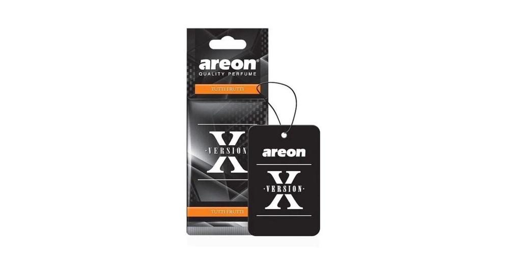 Ароматизатор картоный (Tutti frutti X) черный Areon