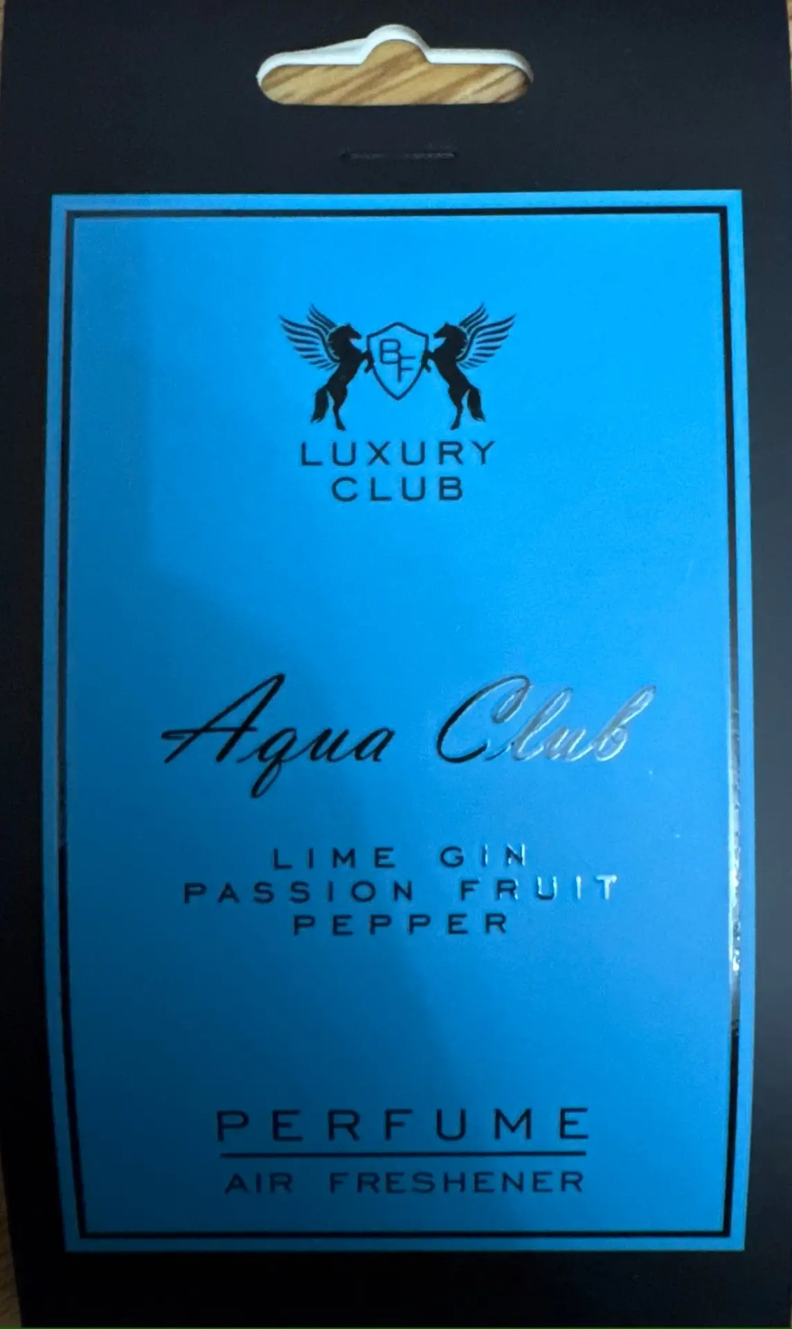 Ароматизатор LUXURY CLUB парфюмировыный AGUA CLUB