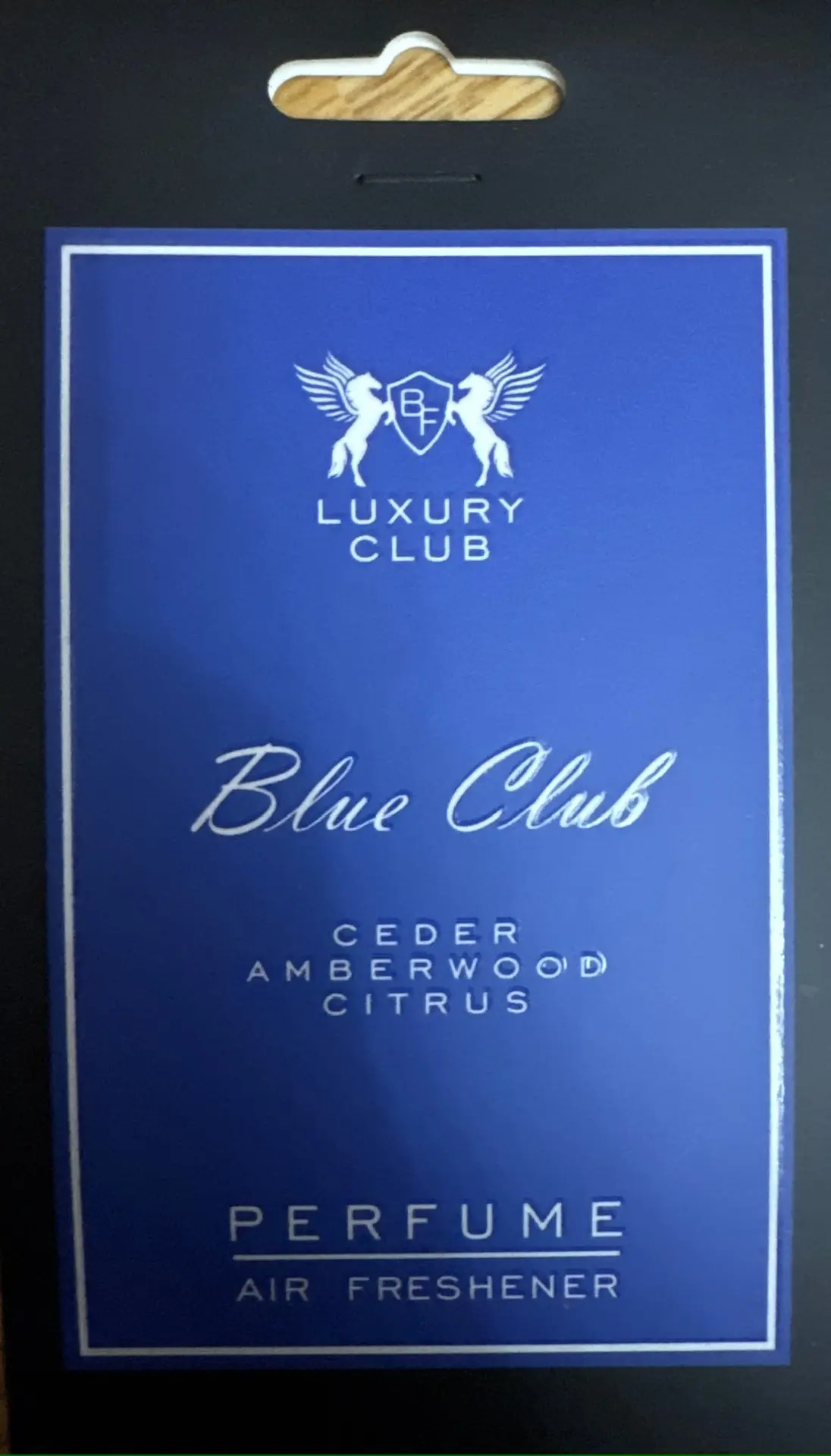 Ароматизатор LUXURY CLUB парфюмировыный BLUE CLUB