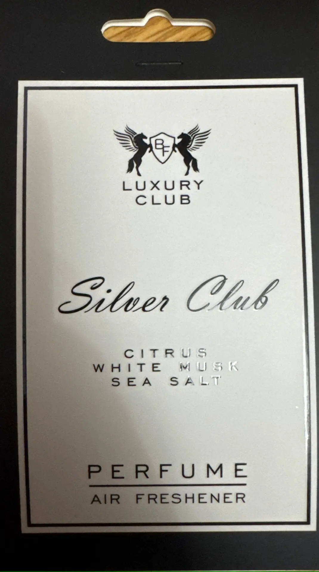 Ароматизатор LUXURY CLUB парфюмировыный SILVER CLUB