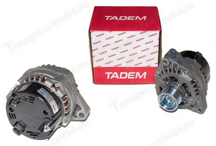 Генератор Ваз 2170 (140А) КЗАТЭ-TADEM (производитель КНР)