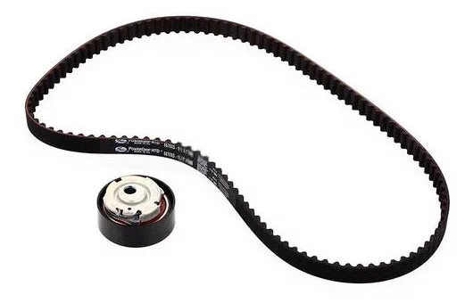 Ремень ГРМ (Мотора) Ваз 2190 №113 8кл (Ремень+ролик) DELUXE AVTO