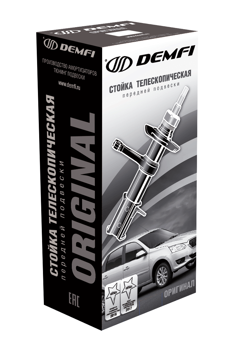 Стойка амортизатора передняя правая Ваз 2108 DEMFI оригинал